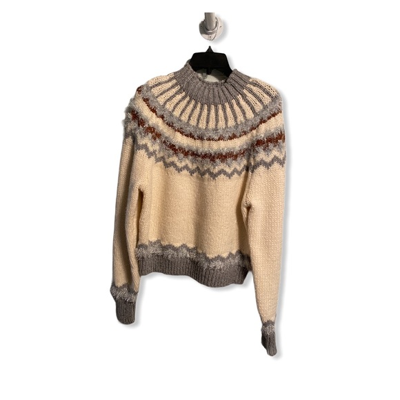 Lou & Grey Fair Isle Sweater Irish Cream - Picture 4 of 9